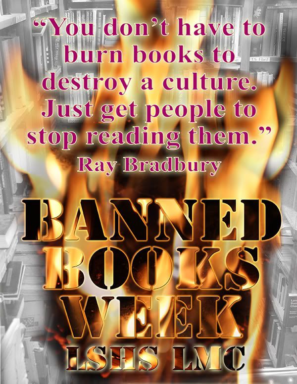 Today is the start of Banned Books Week. Let's celebrate those challenged books!