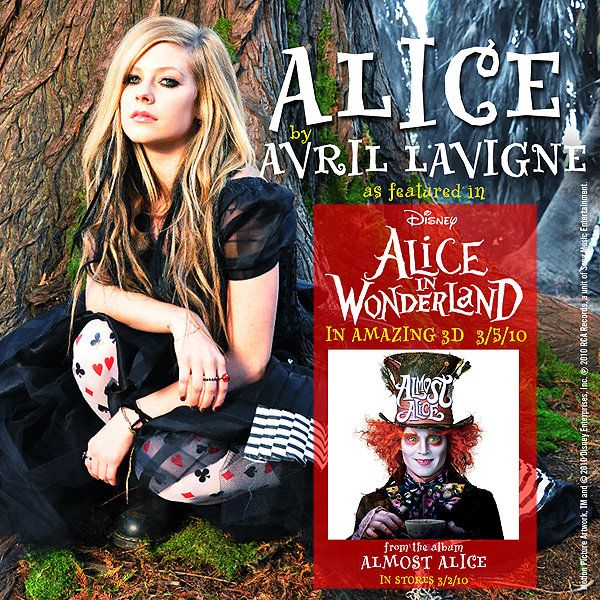 Avril Lavigne   Alice   www celebritybug net