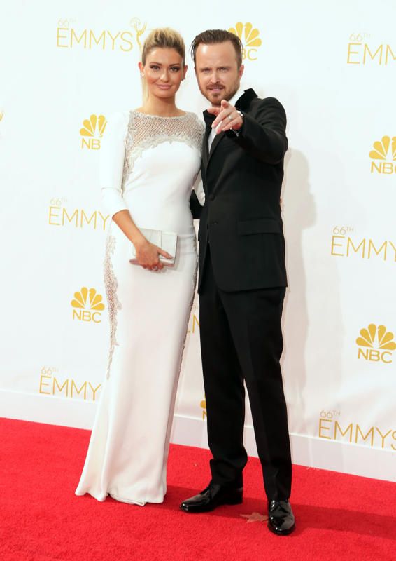 Aaron Paul & Lauren Parsekian photo 8c6433b0-2cb4-11e4-90ec-29c9129bb37c_Aaron-Paul-Lauren-Paesekian-2014-Primetime-Emmy-Awards.jpg