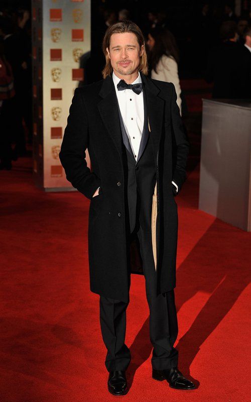 BAFTA Awards - February 12, 2012, Brad Pitt