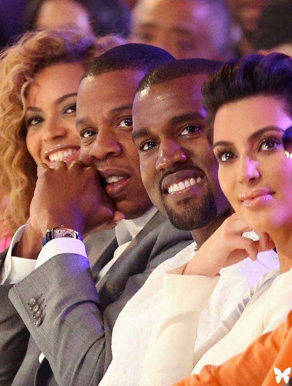 2012 BET Awards, Beyonce, Jay Z, Kim Kardashian, Kanye West