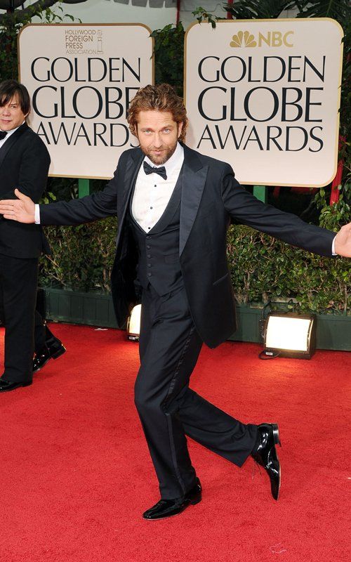 Golden Globe Awards - January 15, 2012, Gerard Butler