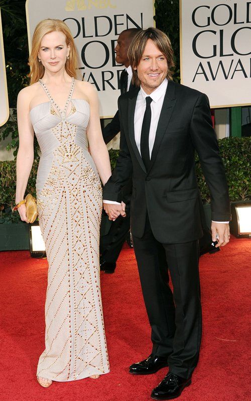 Golden Globe Awards - January 15, 2012, Nicole Kidman, Keith Urban