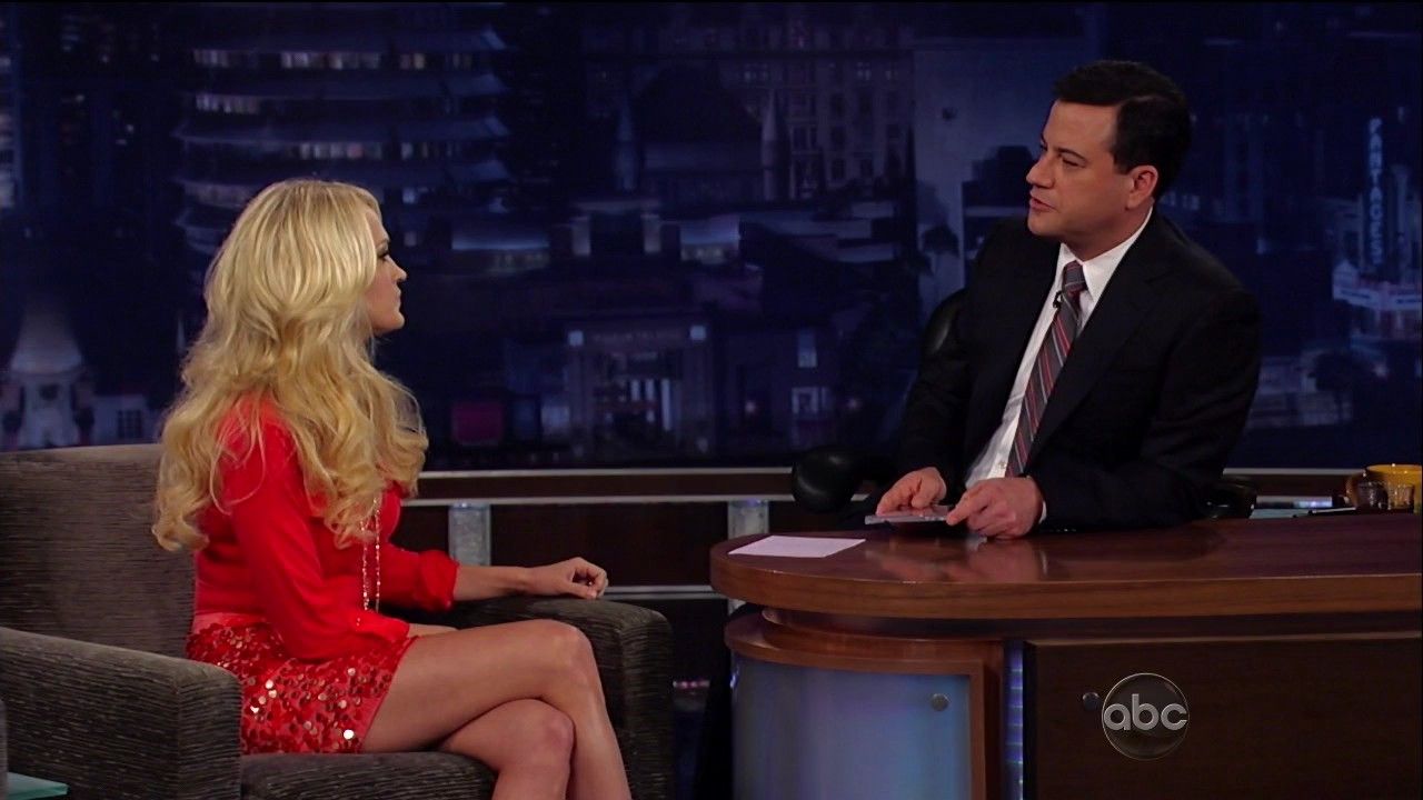 Jimmy Kimmel (5/10/12), Carrie Underwood