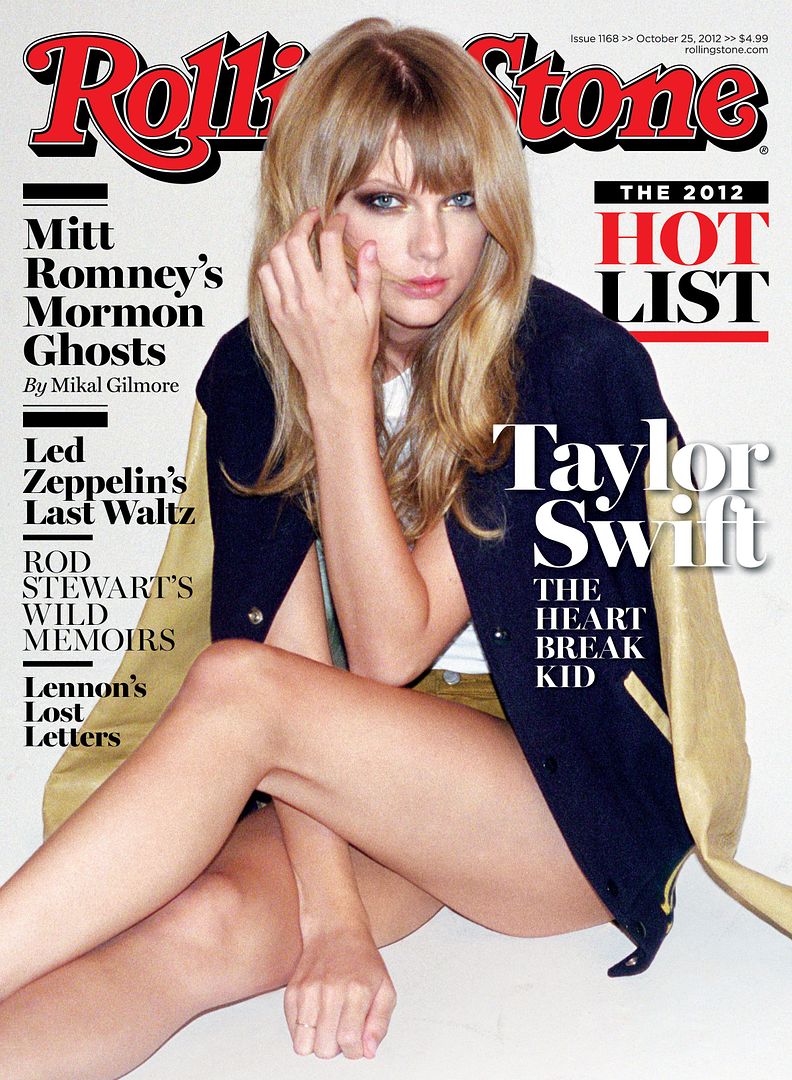 Rolling Stone (October 25, 2012), Taylor Swift