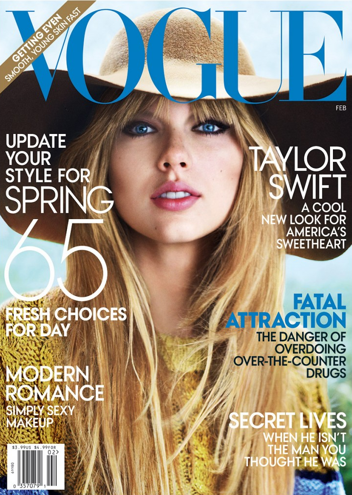 Vogue - February 2012, Taylor Swift