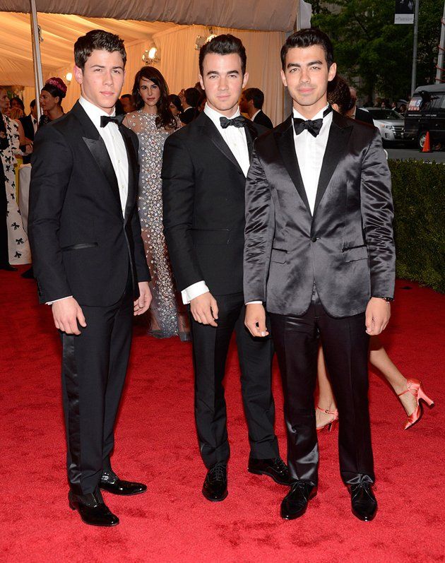 Costume Institute Gala Met Ball - May 7, 2012, Jonas Brothers