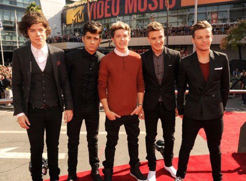 MTV Video Music Awards - Los Angeles - September 6, 2012, One Direction