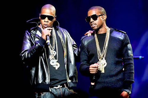 Jay-Z &amp; Kanye West Pictures, Images and Photos