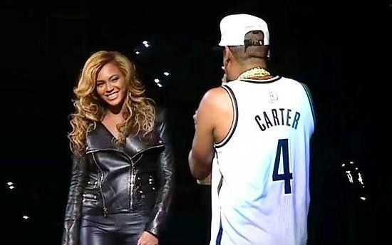 Jay-Z's Barclays Show (October 2012), Beyonce, Jay-Z