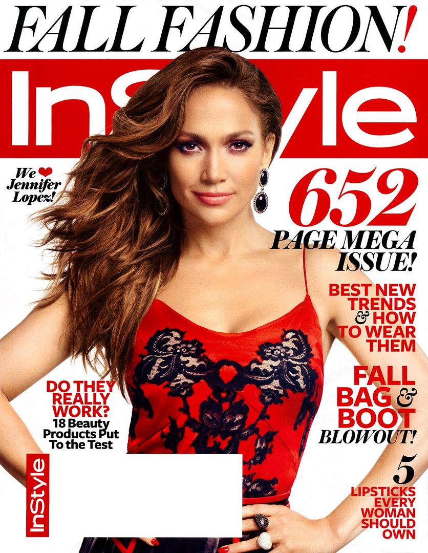 InStyle - September 2012, Jennifer Lopez