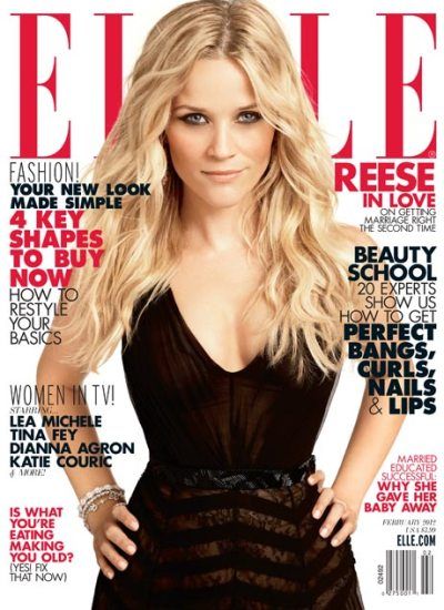 ELLE - February 2012, Reese Witherspoon