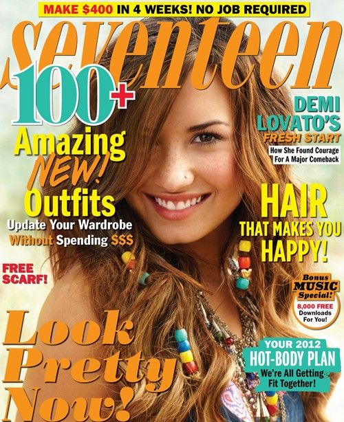 Seventeen - February 2012, Demi Lovato