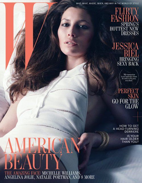 W Magazine - April 2012, Jessica Biel