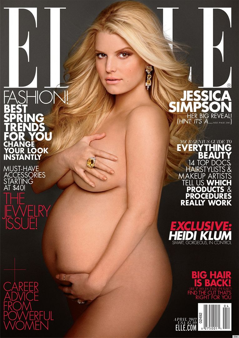 ELLE - April 2012, Jessica Simpson