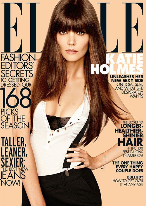 ELLE magazine - August 2012, Katie Holmes