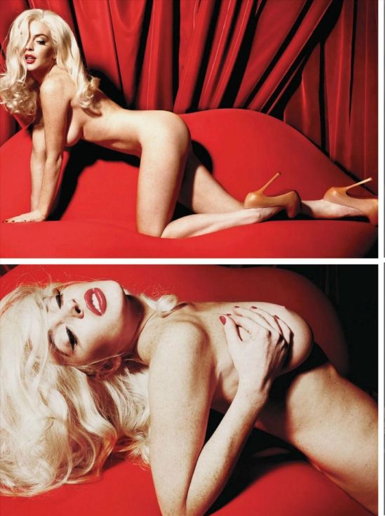 Playboy - January/February 2012, Lindsay Lohan