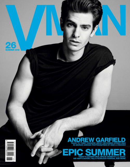 V Man magazine - June 2012, Andrew Garfield