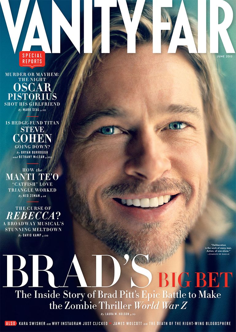 Brad Pitt : Vanity Fair (June 2013) photo brad-pitt-cover.jpg