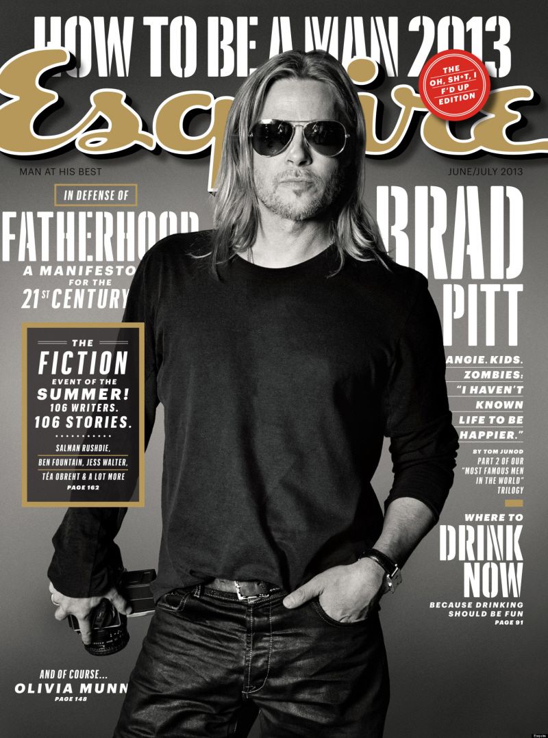 Brad Pitt : Esquire (June 2013) photo brad13.jpg