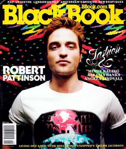 BlackBook - September 2012, Robert Pattinson