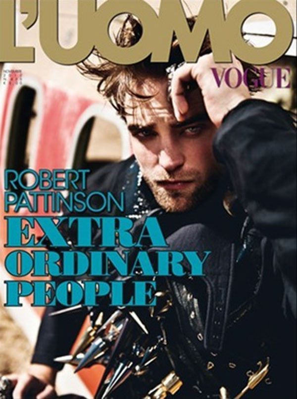 L'Uomo Vogue - November 2012, Robert Pattinson