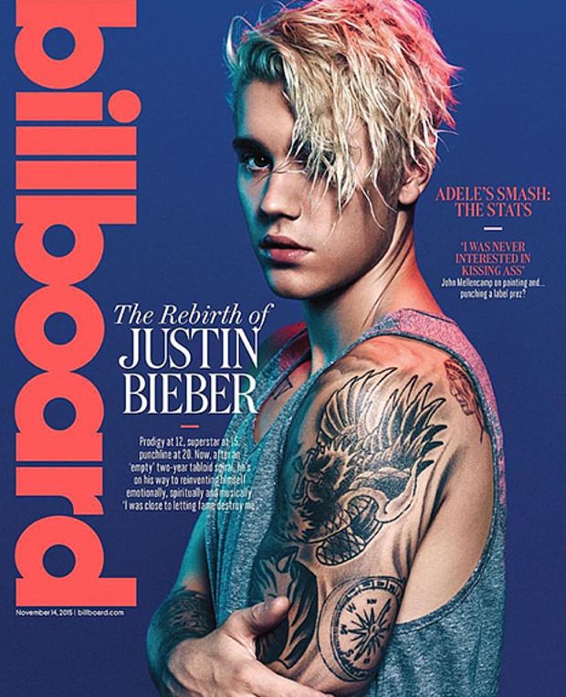 Justin Bieber : Billboard (November 14, 2015)