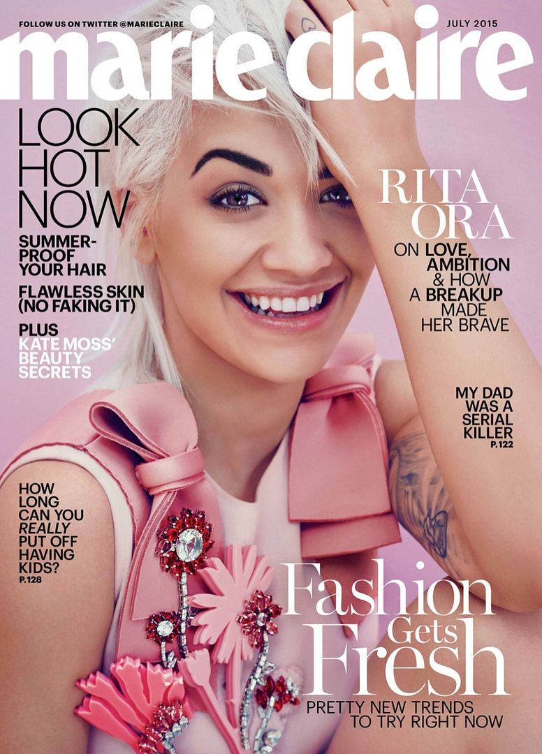 Rita Ora : Marie Claire (July 2015) photo Rita-Ora-Marie-Claire-July-2015-Cover-Shoot01.jpg