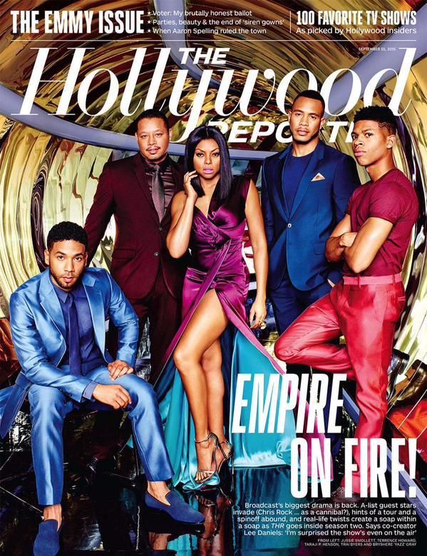 Empire Cast : The Hollywood Reporters (9/25/15)