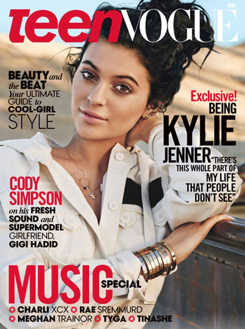 Kylie Jenner : Teen Vogue (May 2015) photo kylie-jenner-teen-vogue-1-1429215486.jpg
