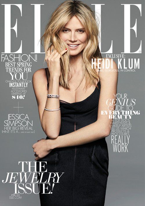 ELLE magazine - April 2012, Heidi Klum