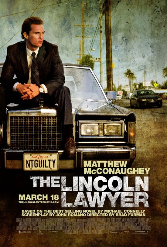 The Lincoln Lawyer, Movies, Matthew McConaughey