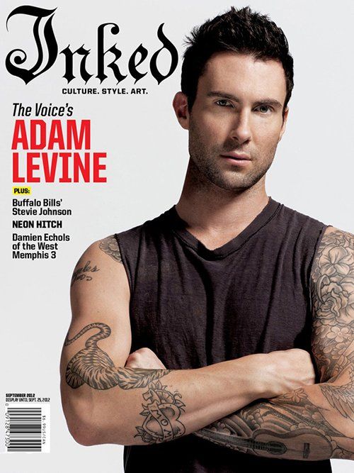 Inked - September 2012, Adam Levine