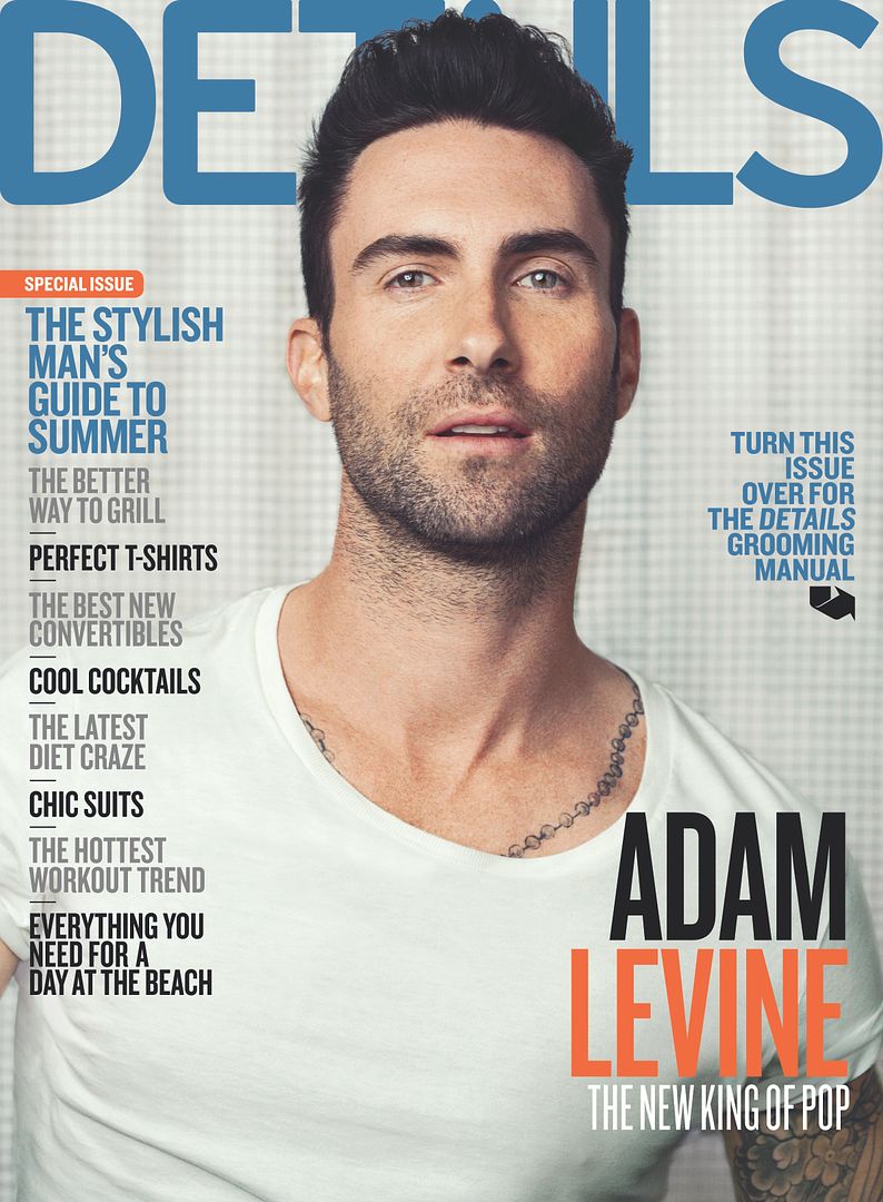 Details - June/July 2012, Adam Levine