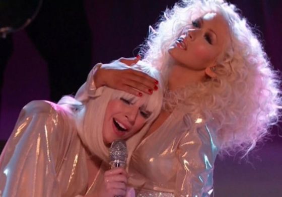 Lady Gaga & Christina Aguilera : The Voice (12/17/13) photo gaga-xtina.jpg
