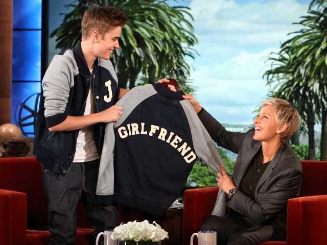 Ellen DeGeneres (5/22/12), Justin Bieber