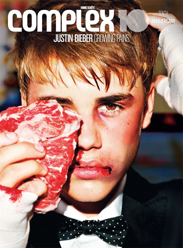 Complex magazine - 10th Anniversary Issue, Justin Bieber