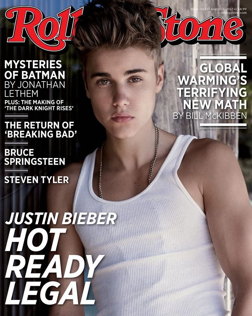 Rolling Stone - August 2012, Justin Bieber