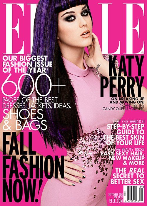 ELLE - September 2012, Katy Perry