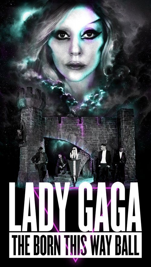 Born This Way Ball (Tour Poster - 2012), Lady GaGa