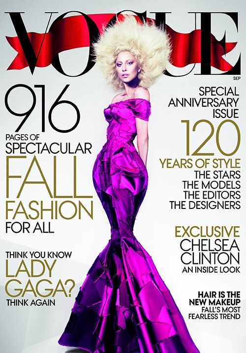 Vogue magazine - September 2012, Lady GaGa