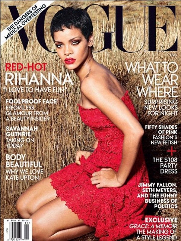 Vogue (November 2012), Rihanna