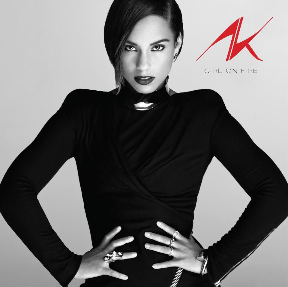 Girl On Fire (Album Cover), Alicia Keys