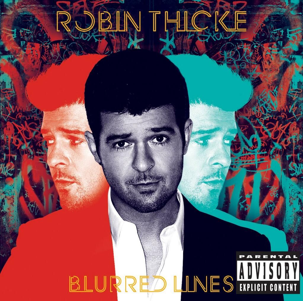 Robin Thicke : Blurred Lines (Album Cover) photo blurred-lines-cover.jpg