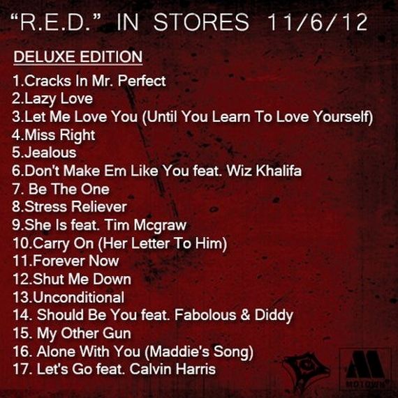 Red (Album Track List), Ne-Yo
