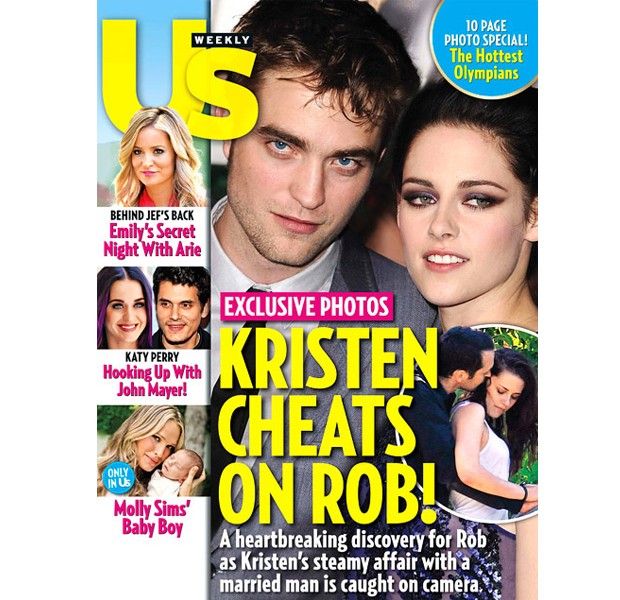 Us Weekly (July 2012), Robert Pattinson, Kristen Stewart