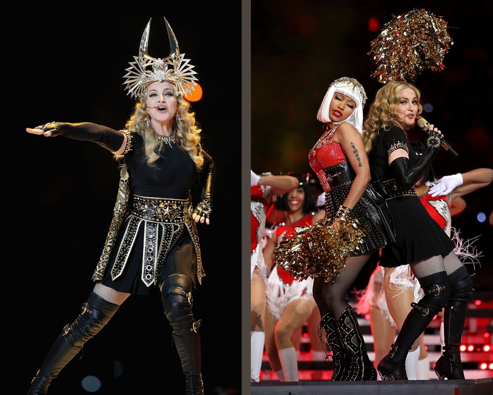 Super Bowl XLVI, Madonna