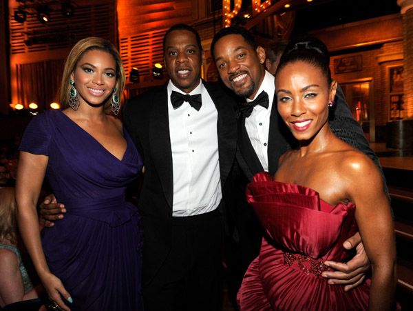 Beyonce,Jada Pinkett-Smith,Will Smith,Jay-Z