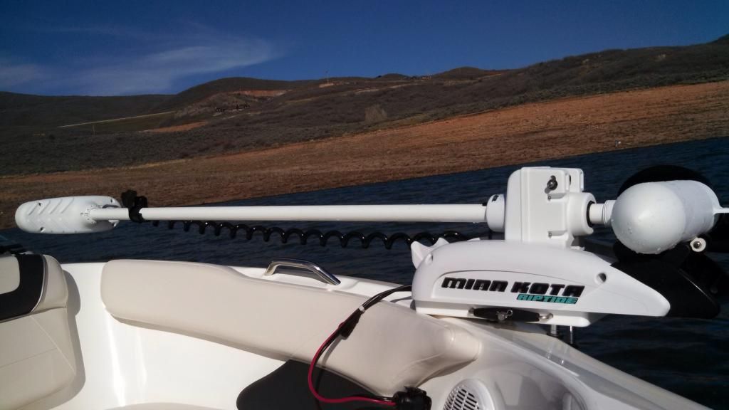 Yamaha Jet Boaters • View topic Trolling Motor Install Completed