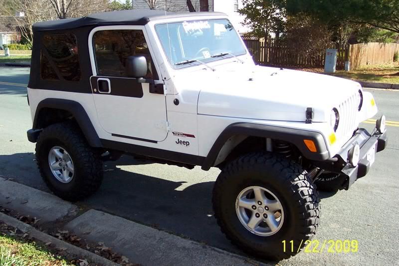 33s on stock jeep steel wheels?